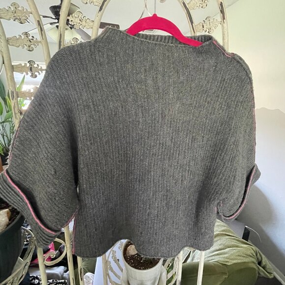 Cozy Gray Sweater from Anthropologie - Picture 1 of 2